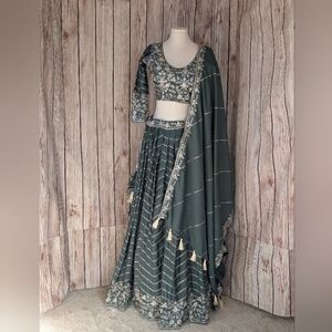 Elegant Embroidered Lehenga Choli.
